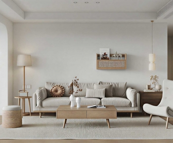 Nordic Style A Living Room-ID:792802108
