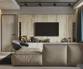 Industrial Style A Living Room-ID:901515014