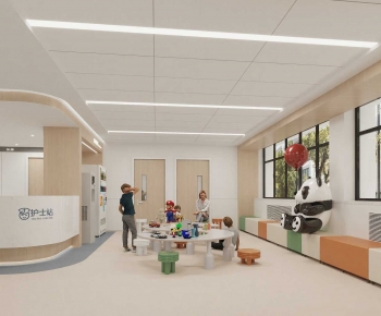 Modern Nurse Station-ID:262487893