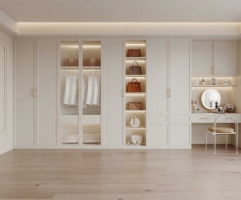 French Style Clothes Storage Area-ID:627496966