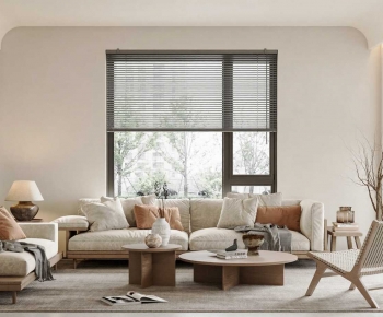 Modern A Living Room-ID:406985041