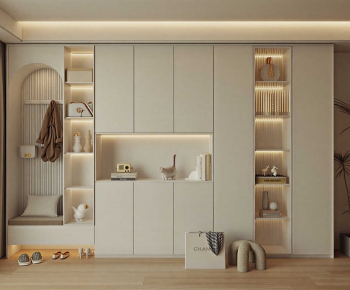 Modern Shoe Cabinet-ID:592509032