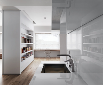 Modern Open Kitchen-ID:730530023