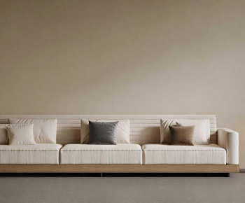 New Chinese Style Three-seat Sofa-ID:548429545