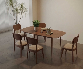 Modern Dining Table And Chairs-ID:171808004