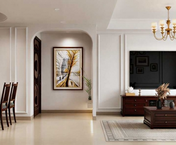 American Style A Living Room-ID:750761996