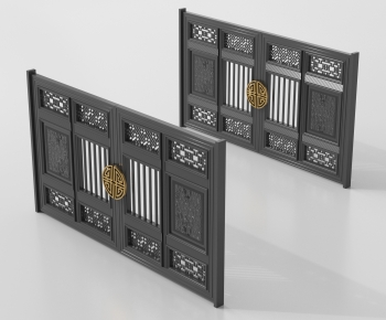 New Chinese Style Gate-ID:592993028