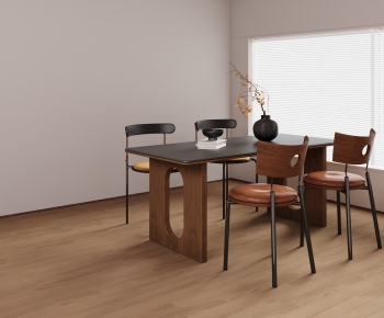 Modern Dining Table And Chairs-ID:810812958