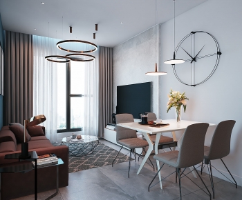 Modern A Living Room-ID:549634932