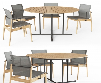Modern Dining Table And Chairs-ID:618628039