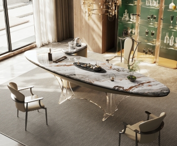 Modern Tea Tables And Chairs-ID:764003995
