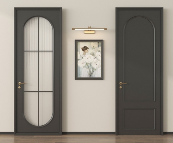 French Style Single Door-ID:891263019