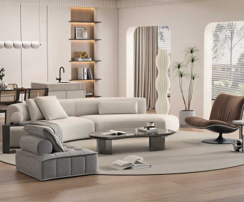 Modern Sofa Combination-ID:392826083