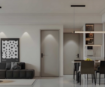 Modern A Living Room-ID:235680109