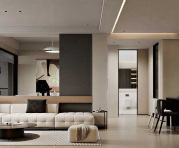 Modern A Living Room-ID:225158937