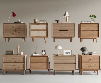 Nordic Style Bedside Cupboard-ID:772133112