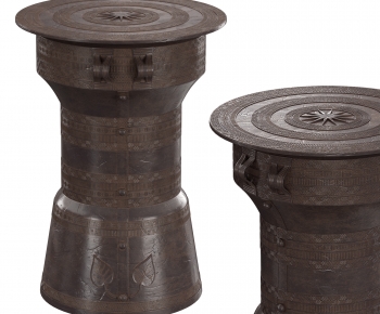 Retro Style Side Table/corner Table-ID:325551016