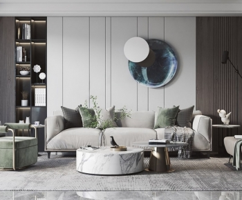 Modern A Living Room-ID:212904936