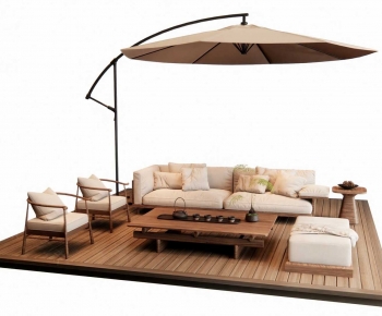 New Chinese Style Outdoor Sofa-ID:506956102