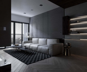 Modern A Living Room-ID:537856102