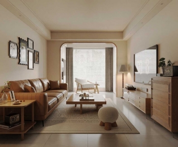 Modern A Living Room-ID:471474898