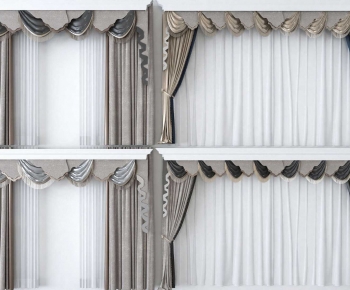 Simple European Style The Curtain-ID:984374054