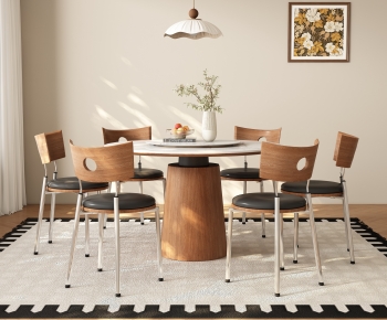 Modern Dining Table And Chairs-ID:669889934