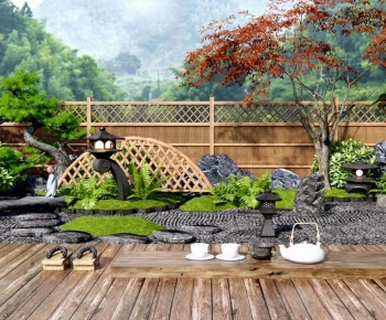 Japanese Style Courtyard/landscape-ID:121237991