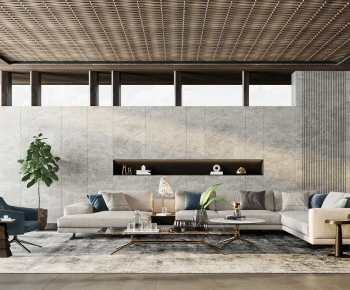 Modern A Living Room-ID:101800093