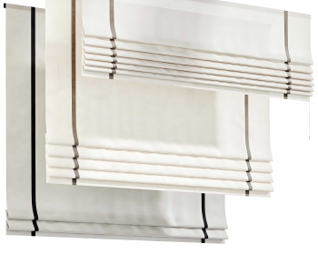 New Chinese Style Roman Curtain-ID:314388043