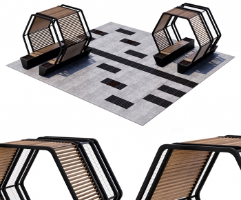 Modern Communal Chair-ID:559618005