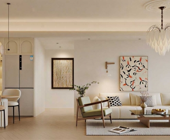 Modern A Living Room-ID:850358964