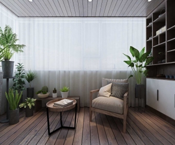 Nordic Style Leisure Balcony-ID:115299212