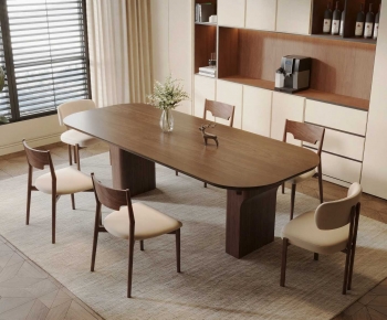 Modern Dining Table And Chairs-ID:567008025