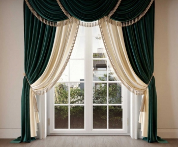 Simple European Style The Curtain-ID:893580927
