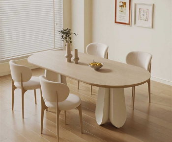 Modern Dining Table And Chairs-ID:900748975