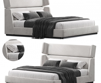 Modern Double Bed-ID:782680999