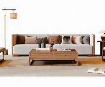 New Chinese Style Sofa Combination-ID:821381095