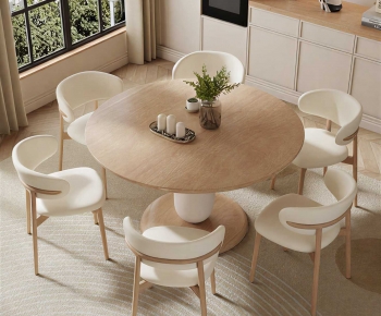 Modern Dining Table And Chairs-ID:727539064