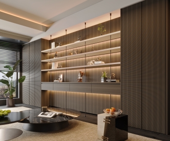 Modern A Living Room-ID:961420595