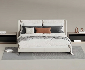 Modern Double Bed-ID:479994063