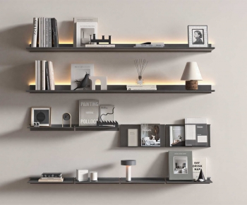 Modern Bookshelf-ID:662440065
