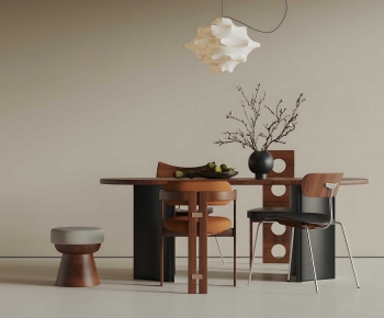 Modern Dining Table And Chairs-ID:226072078