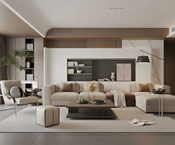 Modern A Living Room-ID:297090051