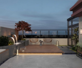 Modern Terrace-ID:442255976
