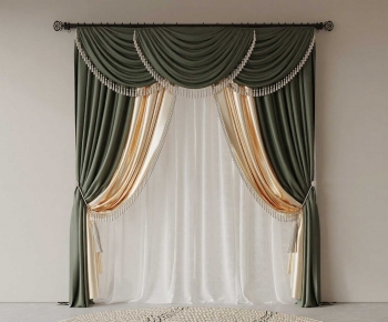 French Style The Curtain-ID:182830104