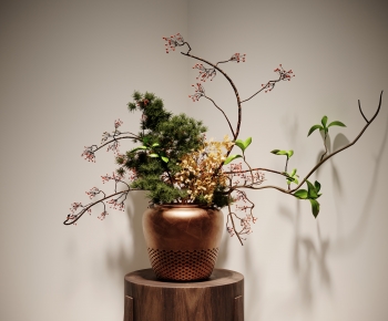 Wabi-sabi Style Flowers-ID:877444983