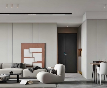 Modern A Living Room-ID:587032083