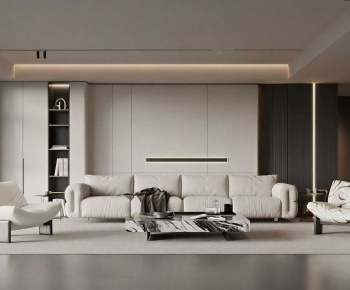 Modern A Living Room-ID:445117004