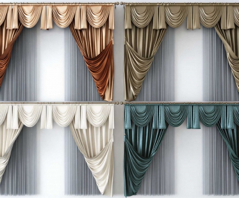 Simple European Style The Curtain-ID:127216108